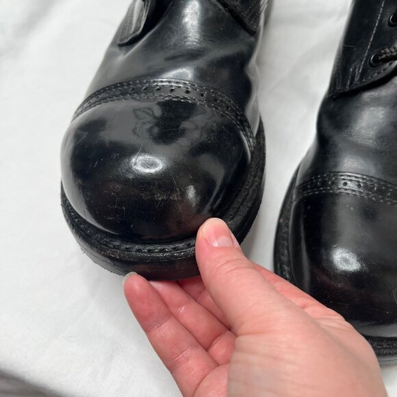 Corcoran 1500 Mens Black Leather Military Combat Boots Size 13 EE - Picture 7 of 14